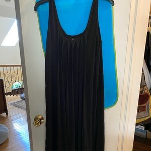 Blank pleated tank dress